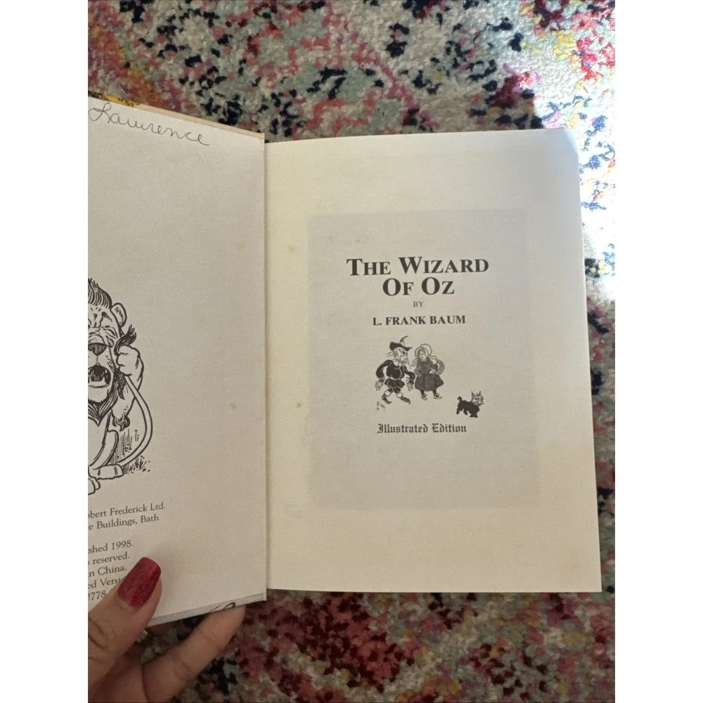 Wizard of Oz Youth‎ Literary Classics Hardcover Book - (Robert Frederick)